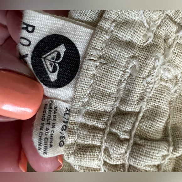 Roxy Oceanside Linen Beach Pant - Picture 4 of 7